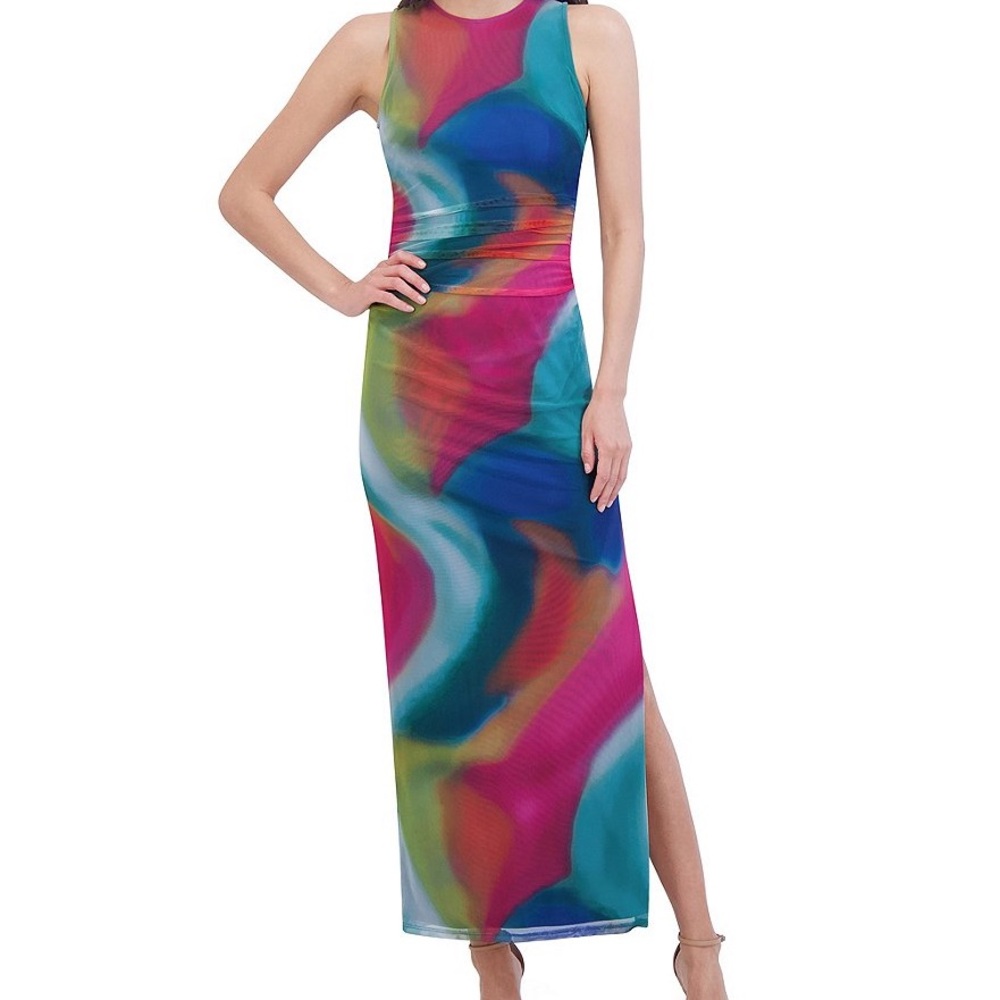 Vince Camuto Multicolor Sleeveless Maxi Dress